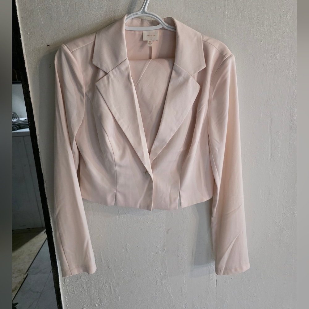 Elegant Pink Women's Blazer